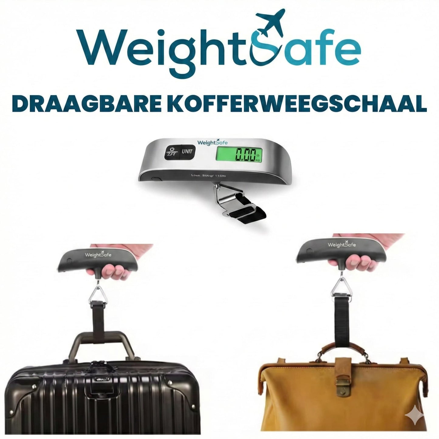 WeightSafe™ – Nie wieder zu schweres Gepäck