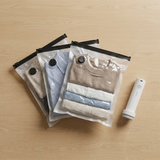 SpaceLuxe vacuumzakken en pomp - premium flatlay