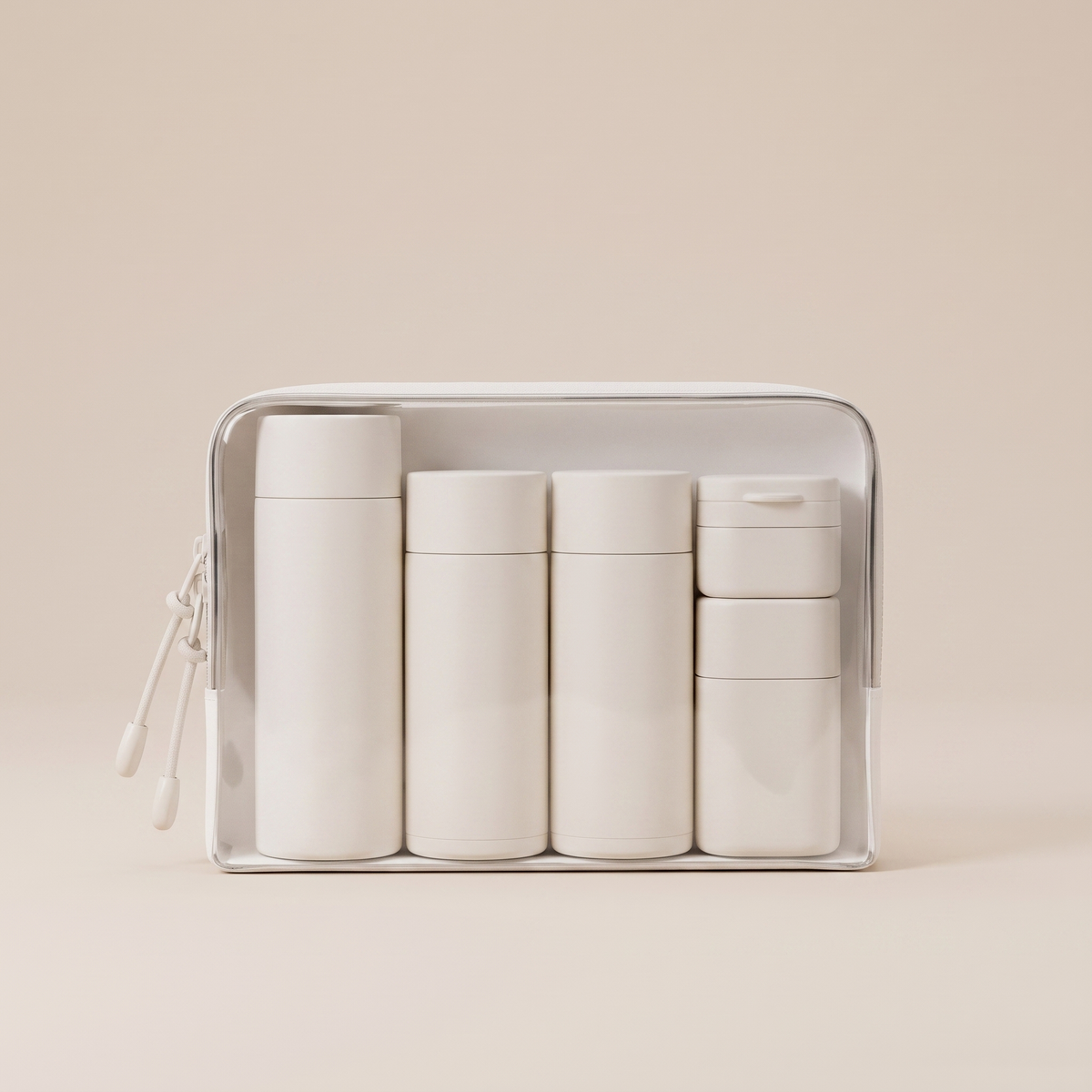 PureVault reisflessenset wit correct