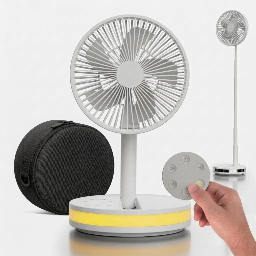 BreezeVault™ | Opvouwbare Reisventilator