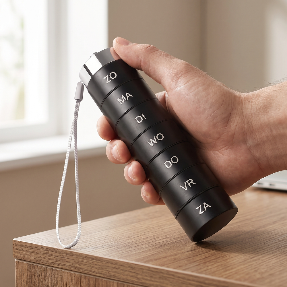 CalmVault stevig metaal, gaat niet stuk zoals plastic