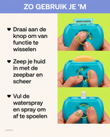 Zo gebruik je de Silkvault: draaien, inzepen en afspoelen in 3 stappen