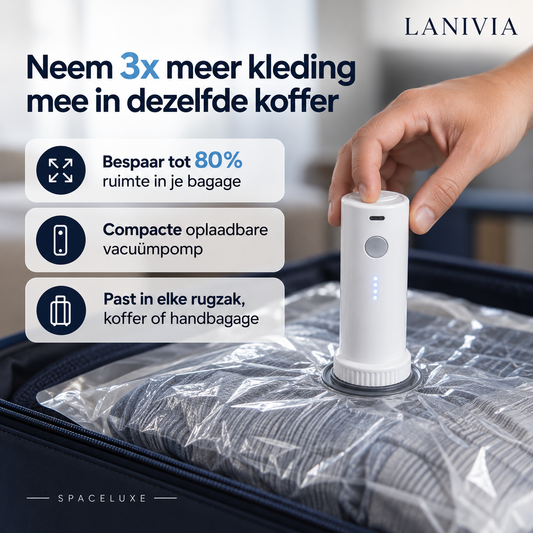 SpaceLuxe™ Reiseset | Nehmen Sie mehr Outfits mit, ohne zusätzliches Gepäck