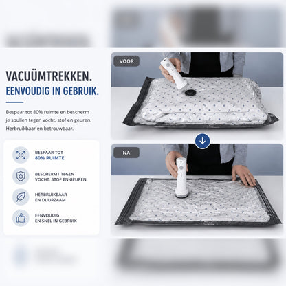 SpaceLuxe™ Reisset | Nooit meer stress bij het dichtdoen van je koffer